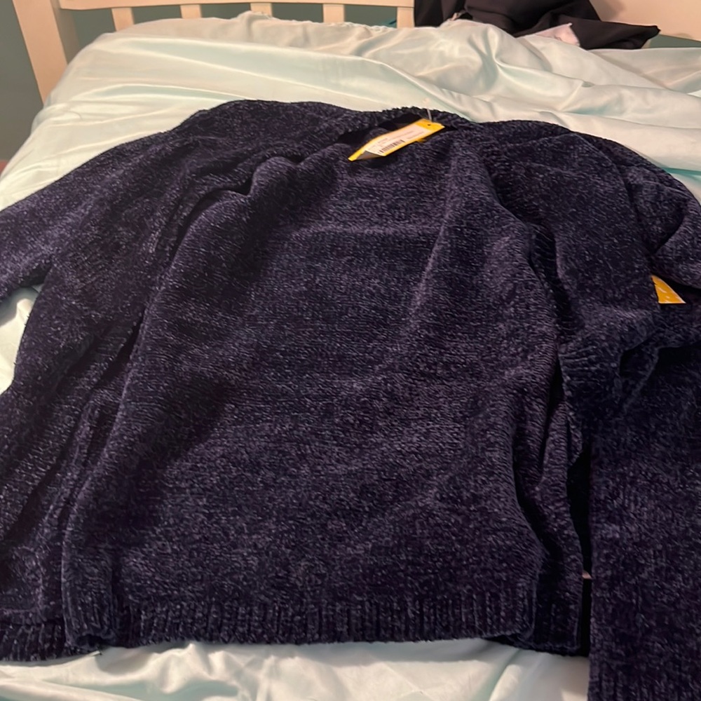 Navy blue cardigan